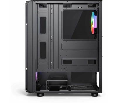 Корпус для ПК ACCORD Корпус ATX 3338, Midi-Tower, без БП, черный [acc-3338]