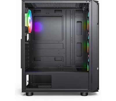 Корпус для ПК ACCORD Корпус ATX 3338, Midi-Tower, без БП, черный [acc-3338]