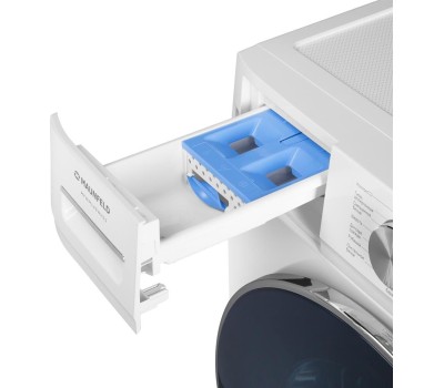 Стиральная машина MAUNFELD Стиральная машина MFWM148WH02, с фронтальной загрузкой, 8кг, 1400об/мин, инверторная