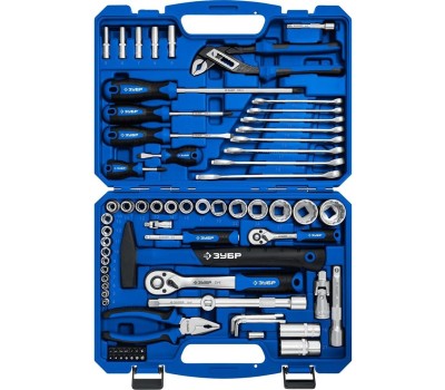 Набор инструментов ЗУБР Набор инструментов 27670-H76, 76 предметов