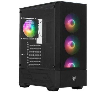 MSI Корпус ATX MAG Forge 112R, Midi-Tower, без БП, черный [306-7g16x23-809]