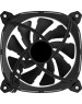 AEROCOOL Вентилятор Astro 12 120мм, 6-pin, 1000об/мин, 17.5 дБ, ARGB, черный, Ret [astro 12 argb]