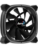 AEROCOOL Вентилятор Astro 12 120мм, 6-pin, 1000об/мин, 17.5 дБ, ARGB, черный, Ret [astro 12 argb]