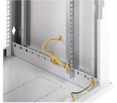 Электроника / Телекоммуникационные шкафы ЦМО Шкаф коммутационный ШРН-Эконом ШРН-Э-12.650 настенный, стеклянная передняя дверь, 12U, 600x608x650 мм