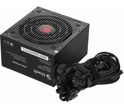 Блок питания BLOODY Блок питания BD-PS600W, 600Вт, 80 PLUS WHITE, 120мм, черный, retail