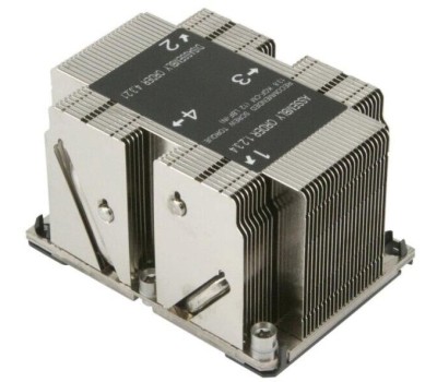 ALSEYE Пассивный кулер AS3647-P4HCAL2U-JYR81 3647 Narrow 2U, TDP 205W, 108*78*64mm {30} (672682)