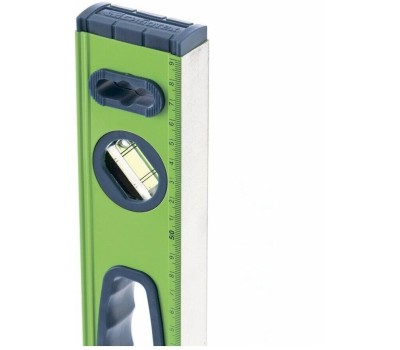 Уровень СИБРТЕХ Уровень алюминиевый УСМ-0,5-1500, фрезерованный, 3 глазка, магнитный, рукоятки, 1500 мм 34119