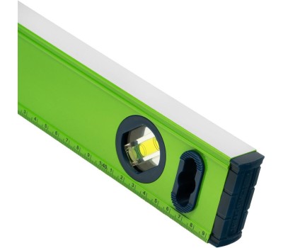 Уровень СИБРТЕХ Уровень алюминиевый УСМ-0,5-1500, фрезерованный, 3 глазка, магнитный, рукоятки, 1500 мм 34119