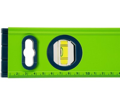 Уровень СИБРТЕХ Уровень алюминиевый УСМ-0,5-1500, фрезерованный, 3 глазка, магнитный, рукоятки, 1500 мм 34119