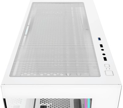 Корпус OCYPUS Корпус для ПК Case Gamma C52 WH ARGB mATX / win / white / 3 ARGB fans / no PSU / Tempered Glass