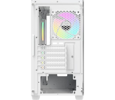 Корпус OCYPUS Корпус для ПК Case Gamma C52 WH ARGB mATX / win / white / 3 ARGB fans / no PSU / Tempered Glass