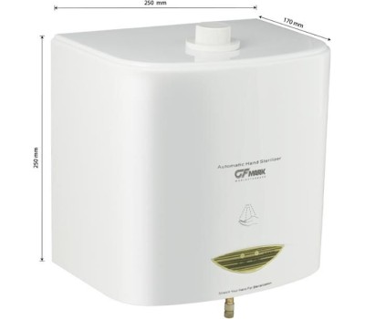 GFmark - Дозатор сенсорный, ДЕЗИНФЕКЦИЯ, белый, пластик АБС, 2000 мл 6342