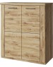 Модульная мебель АНРЭКС DOORSET Тумба 2D. Цвет ДУБ НАВАРРА (1 уп.)