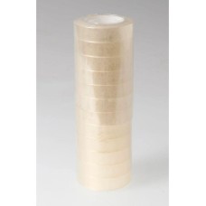 SILWERHOF канцелярская 481054 прозрачная шир.12мм дл.33м 35мкр полипропилен спайка