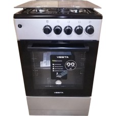 Плита газовая VESTA Bergamo VGG 50 10-G с Гк дух Серый Ex