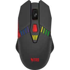 ACER Мышь беспроводная Nitro OMR305, игровая, Bluetooth/Радио, оптическая, USB, 3200dpi, черный [zl.mcecc.020]