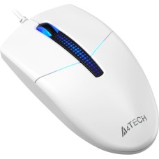A4TECH Мышь проводная N-530S, оптическая, USB, 1200dpi, белый