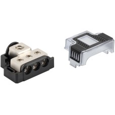 Дистрибьютор ASPECT DB-1034, Вход 1x0(4)Ga - Выход 3x4(8)Ga, никель