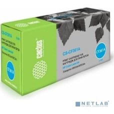 CACTUS CF361A Тонер Картридж CS-CF361A для HP CLJ M552dn/M553dn/M553N/M553x (5000стр.), голубой