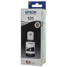 Чернила EPSON Чернила 101 C13T03V14A, для , 127мл, черный