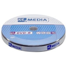 MYMEDIA Оптический диск DVD-R 4.7ГБ 16x, 10шт., pack wrap [69205]