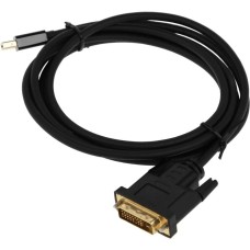 BURO Кабель аудио-видео 1.1v miniDisplayport (m)/DVI-D (Dual Link) (m) 2м. позолоч.конт. черный (BHP MDPP-DVI-2)