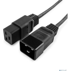 GEMBIRD Кабель питания для UPC /Cablexpert, 1.5м, С19 - C20, 16А, черный, с заземлением(PC-189-C19)