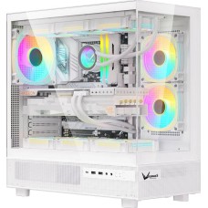 Корпус для ПК FORMULA Корпус ATX Crystal Z8, Midi-Tower, без БП, белый [crystal z8 w]