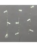 NEON-NIGHT Гирлянда светодиодная Бахрома (Айсикл) 4,8х0,6м 176 LED ТЕПЛЫЙ БЕЛЫЙ прозрачный ПВХ IP65 эффект мерцания 230 нужен блок 303-500-1
