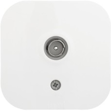 LEGRAND Розетка телевизионная Quteo открытая, белый [782215]