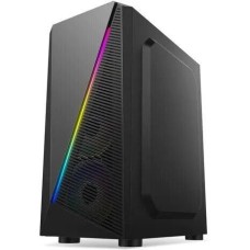 Корпус для ПК BLOODY Корпус mATX BD-CC102F, Midi-Tower, без БП, черный [bd-cc102f-bk]