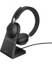 JABRA Гарнитура Гарнитура беспроводная Evolve2 65, Link380a MS Stereo Stand Black