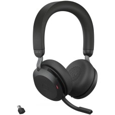JABRA Беспроводная гарнитура Evolve2 75, Link380c MS Stereo Black (PN: 27599-999-899)