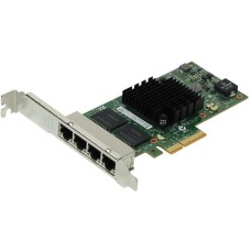 INTEL Сетевой адаптер ® Ethernet Server Adapter I350-T4 PCI-E v2.1 x4, 4x RJ45, 10/100/1000Base-T, Low Profile