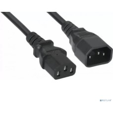 Filum Кабель питания FL-PC-C13/C14-C3-3.0-BK ПВС-АП 3x1.5 С13 - C14, 220/250В, 10А, чёрный, 3м (974707)