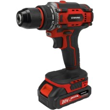 Дрель-шуруповерт STARWIND Дрель-шуруповерт CD20-2.0/2.0S1, 2Ач, с двумя аккумуляторами