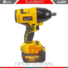 Edon PROtech AW-21/600BL Гайковерт ударный аккумул. бесщеточ. (21В, 600Нм, Li-Ion 2х4,0Ач;3000уд/м)