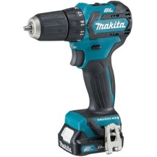 MAKITA Ударная дрель-шуруповерт HP332DWAE, 2Ач, с двумя аккумуляторами