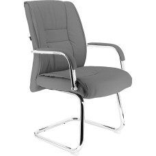 EVERPROF Кресло для посетителей Kent (Кент) CF Экокожа Серый