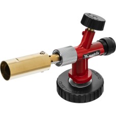 MATRIX Профессиональная горелка на газовый баллон, пьезоподжиг, металлический корпус 91426