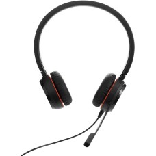 JABRA Гарнитура Evolve 30 II, для контактных центров, накладные, проводные USB/3,5 мм, черный [5399-823-369]