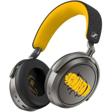 SENNHEISER Гарнитура мониторные Momentum Wireless 4 80th Anniversary 2м черный/желтый беспроводные bluetooth оголовье (700433 M4AEBT 80TH)