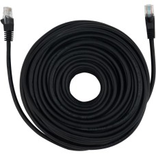 Патч-корд BURO Патч-корд UTP 4 пары cat.5E CCA molded 30м черный RJ-45 (m)-RJ-45 (m)