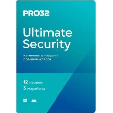 PRO32 Антивирус Ultimate Security 3 устр 1 год Ключ активации [ -pus-ns(ekey)-1-3]