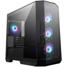 MSI Корпус MAG PANO M100R PZ черный без БП mATX 3x120mm 4x140mm 1xUSB3.1 audio CardReader AirDuct bott PSU