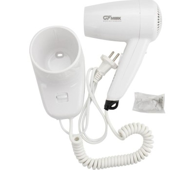 Аксессуары для ванной комнаты и туалета GFMARK 6820 Фен для волос в ванную комнату с торцевым креплени