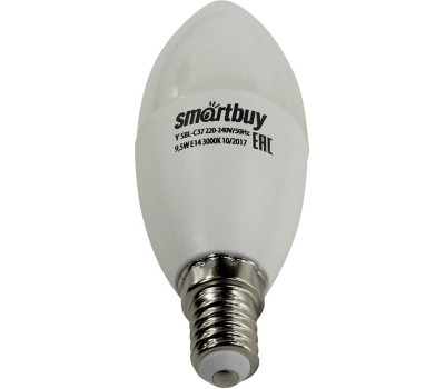 Лампа светодиодная SMARTBUY (SBL-C37-9_5-30K-E14) 9.5W/3000/E14