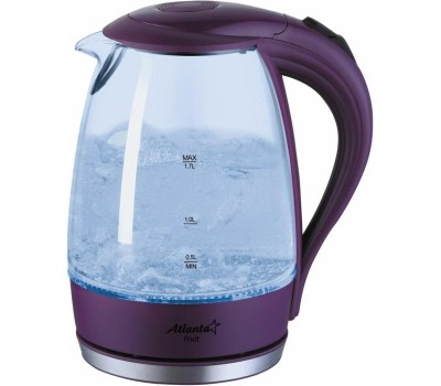 Чайник электрический ATLANTA ATH-2461 фиолетовый