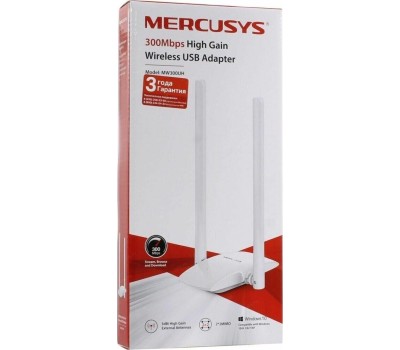 Беспроводной USB-адаптер Mercusys MW300UH