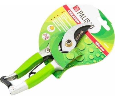 Секатор PALISAD Секатор прямого реза, 180 мм, металлические обрезиненные рукоятки 60503